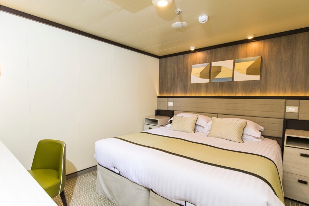 Inside Cabin on P&O Britannia