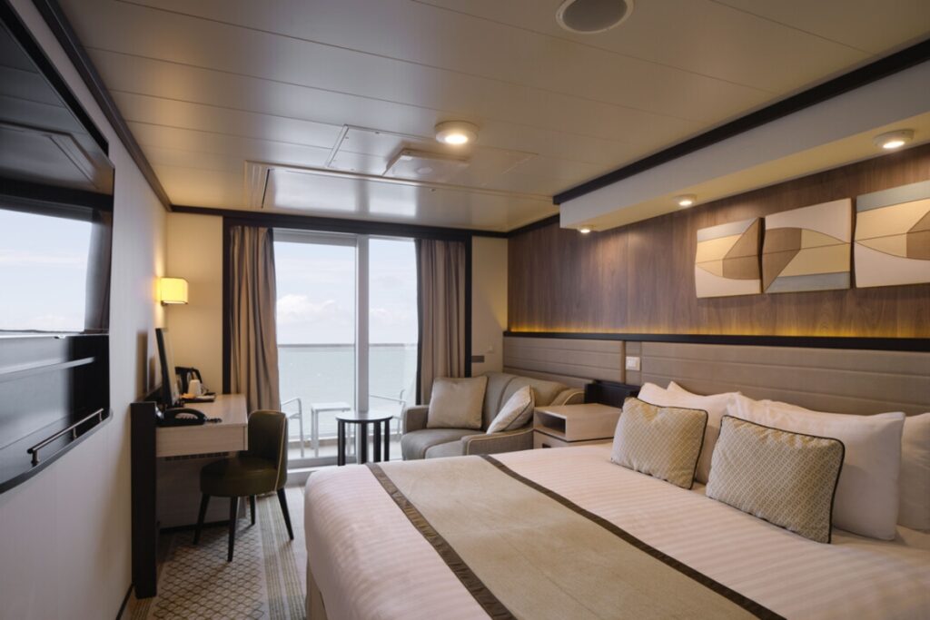 Balcony Cabin on P&O Britannia