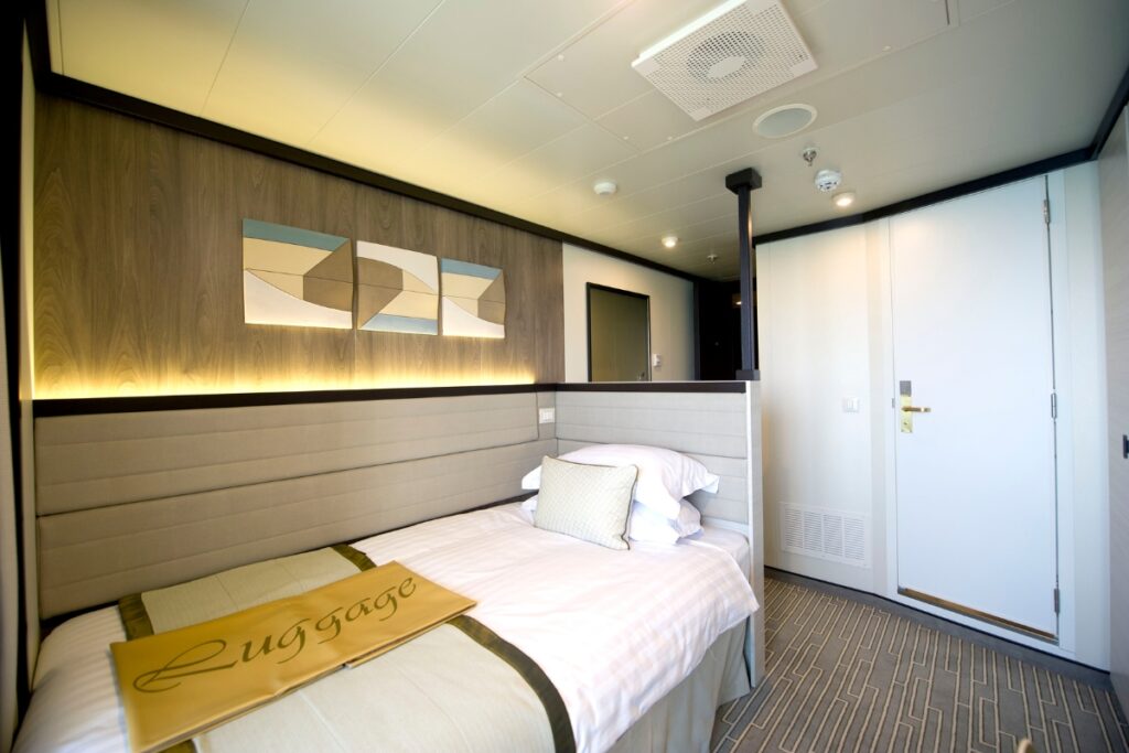 Solo cabins on P&O Britannia