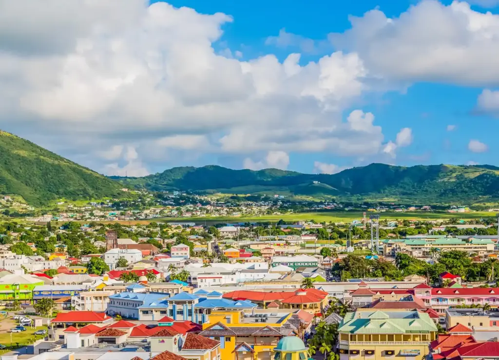 St Kitts landscape